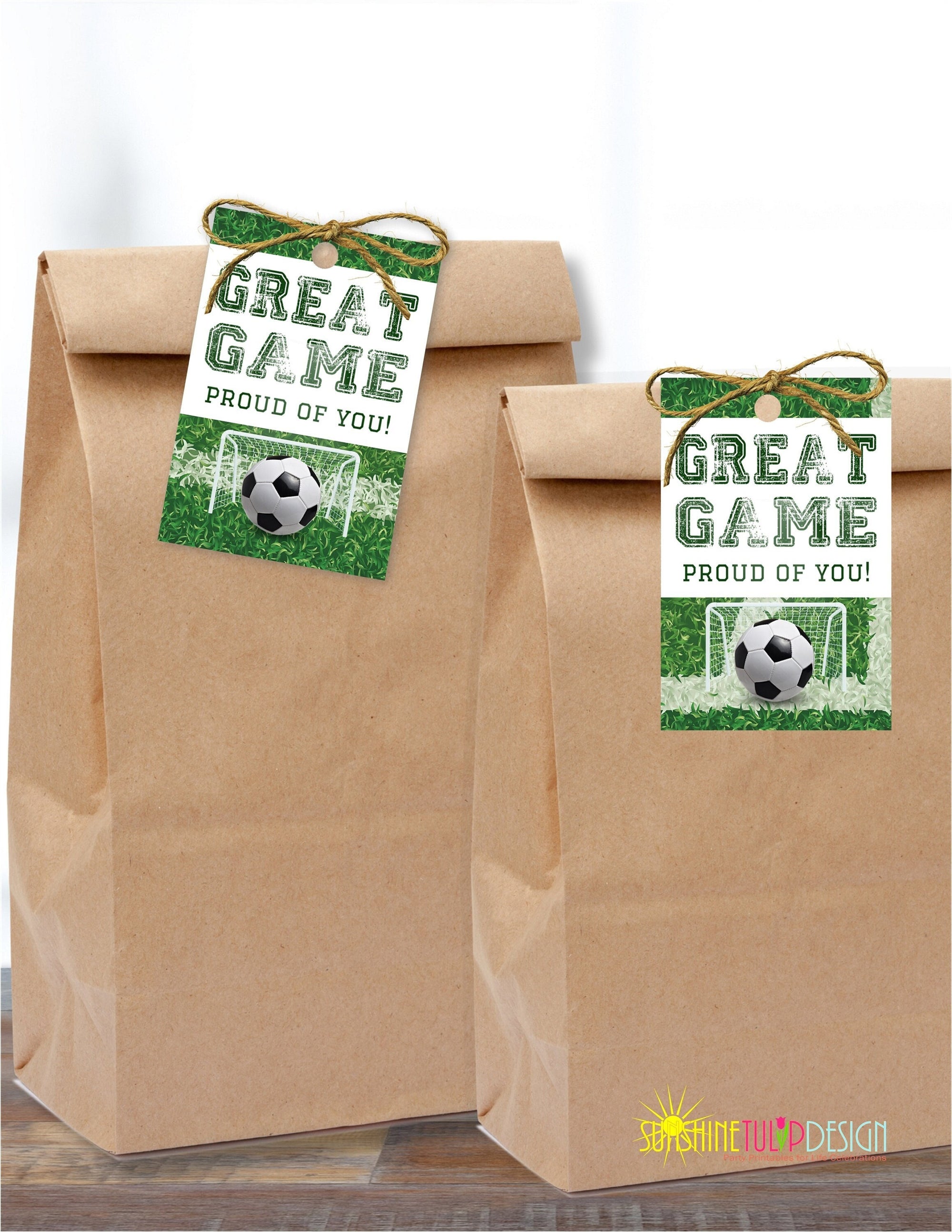 Printable Soccer Snack Tags | Printable Soccer Gift Tags | Soccer Thank You Tag | Instant Download Snack Mom Tags