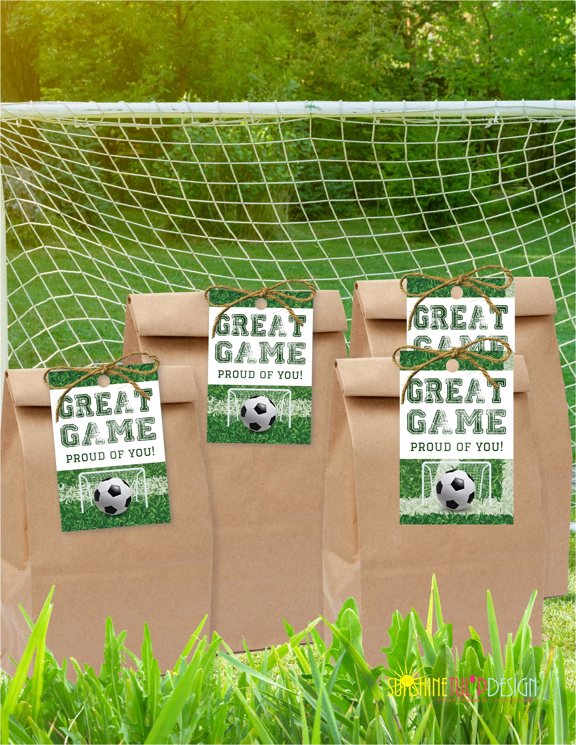 Printable Soccer Snack Tags | Printable Soccer Gift Tags | Soccer Thank You Tag | Instant Download Snack Mom Tags