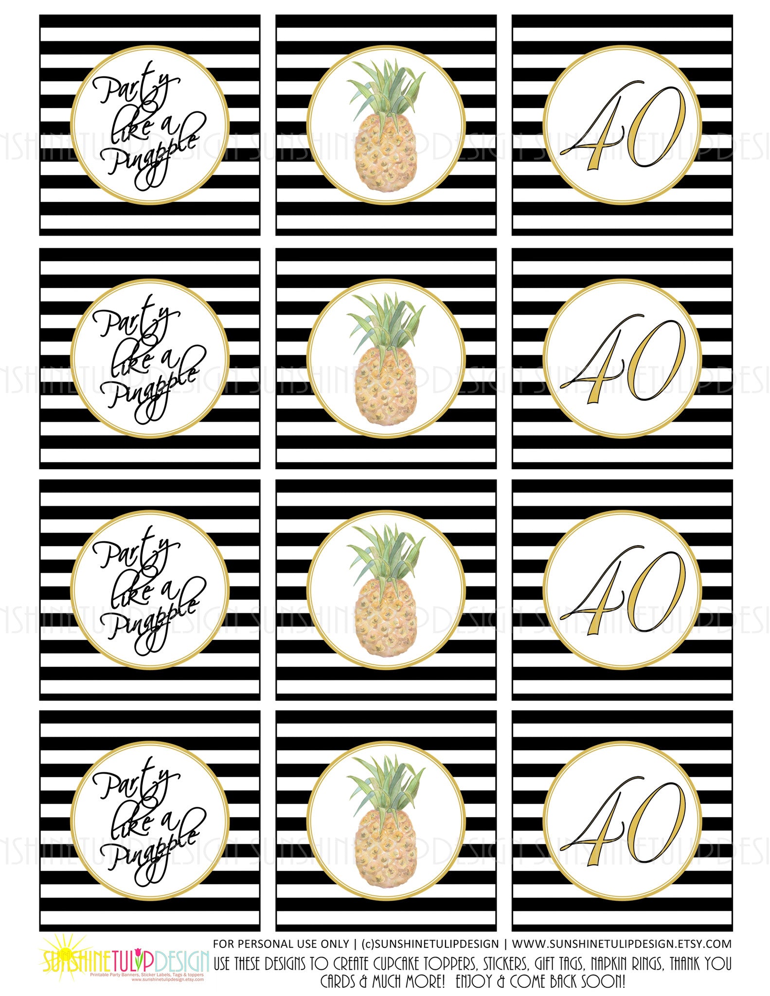 printable-40th-birthday-party-like-a-pineapple-cupcake-toppers-sticke-sunshinetulipdesign