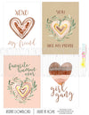 Printable Galentines Collection, Galentines Valentine Cards, Mini Banner, Toppers & Tags by SUNSHINETULIPDESIGN