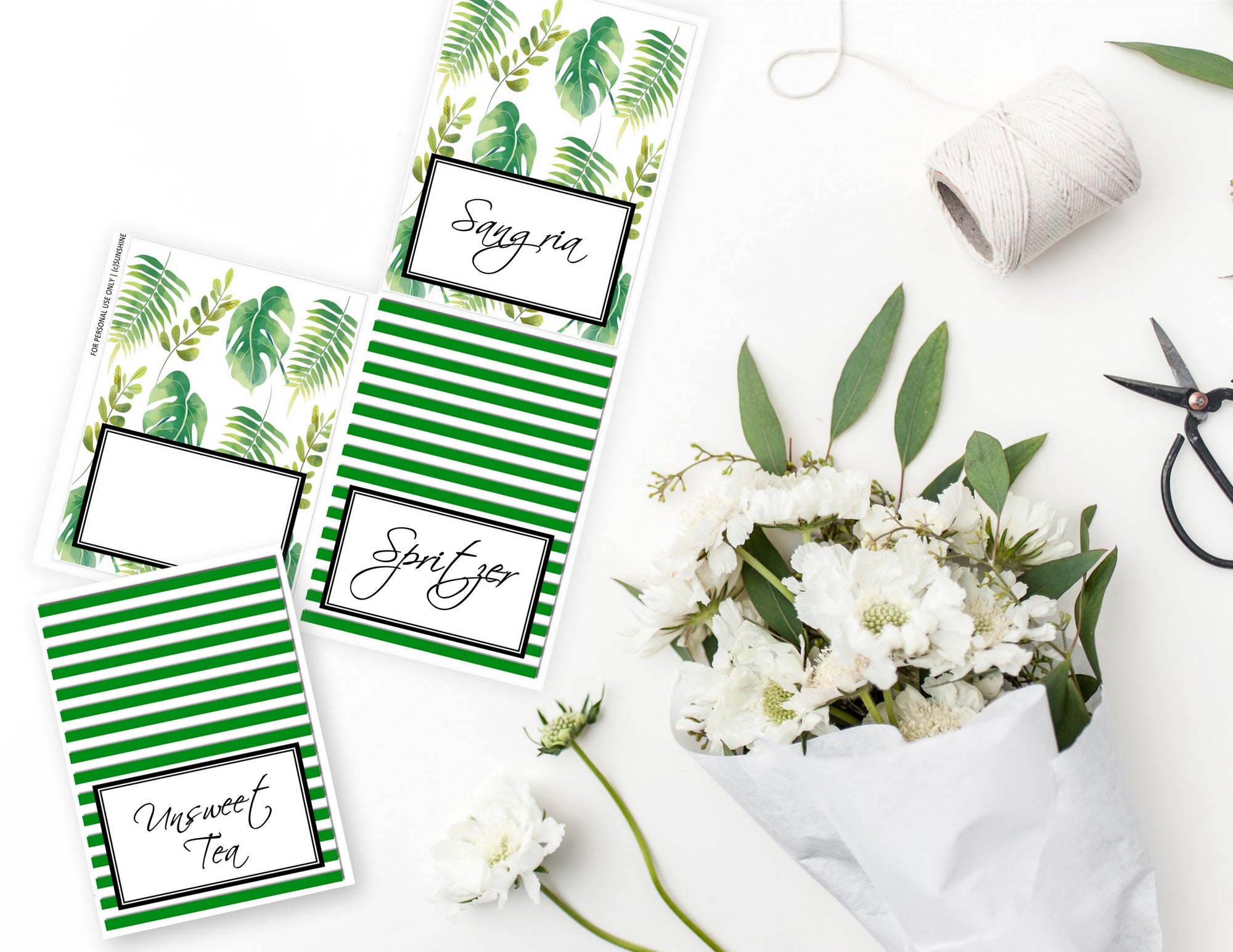 Printable 40th Birthday Party Package, Cheers To 40 Years Party Decorations by SUNSHINETULIPDESIGN