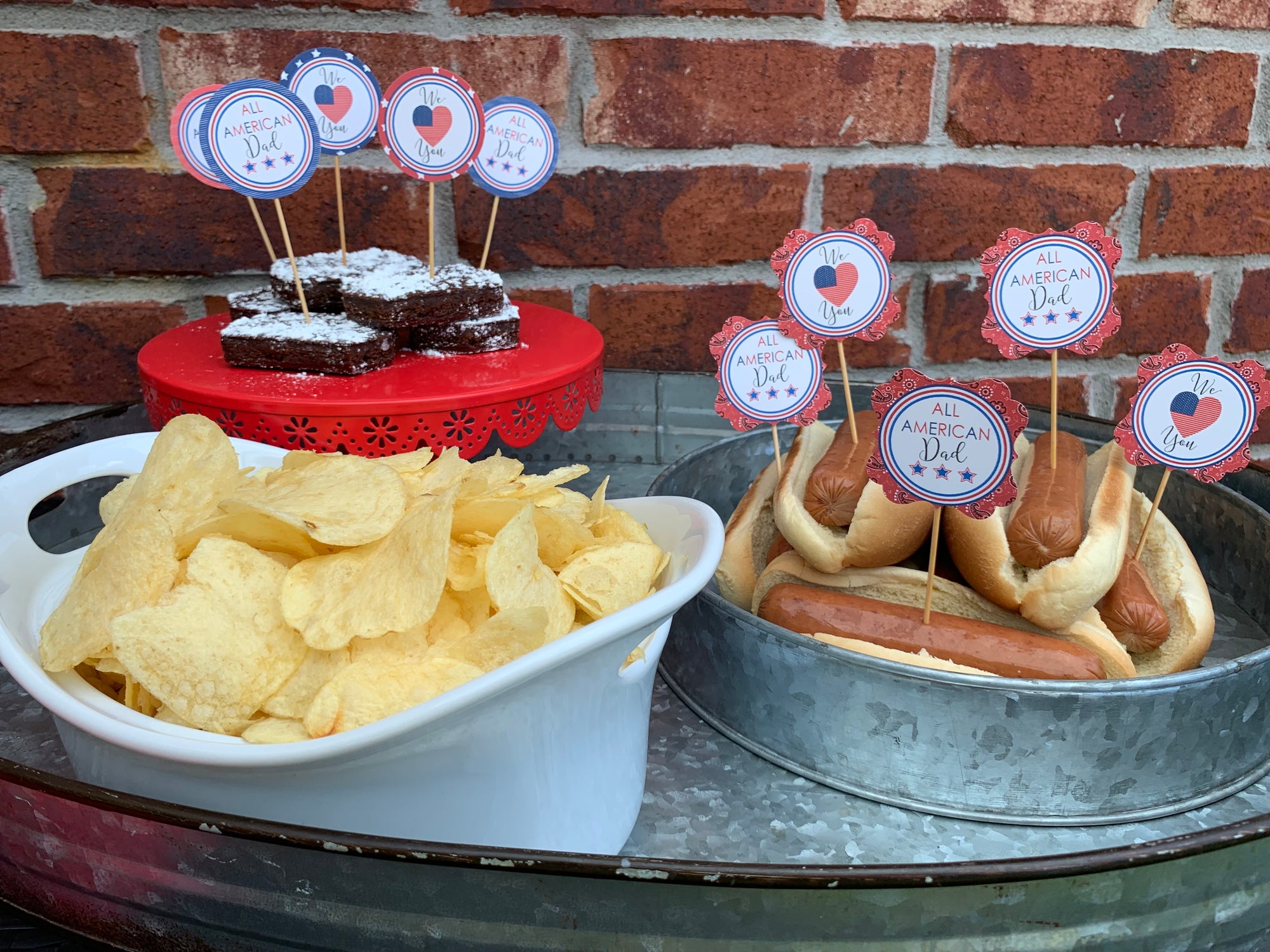 Printable Fathers Day Party BBQ