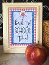 Printable Back To School Party, Printable Plaid and Paisley Collection by SUNSHINETULIPDESIGN