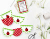 Printable Little Ladybug Birthday Party Package, LadyBug Party Decorations by SUNSHINETULIPDESIGN