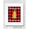 Printable Christmas Wall Decor, Christmas Print Art, Buffalo Plaid Christmas Tree  by SUNSHINETULIPDESIGN - Sunshinetulipdesign - 1