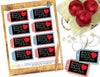 Printable Welcome Back to School Buffalo Plaid Teacher Tags, 1st Day of School Gift Tags by SUNSHINETULIPDESIGN
