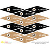 Printable Football Tailgating picks Black Football Pennant Birthday Picks & Toppers - Sunshinetulipdesign - 3