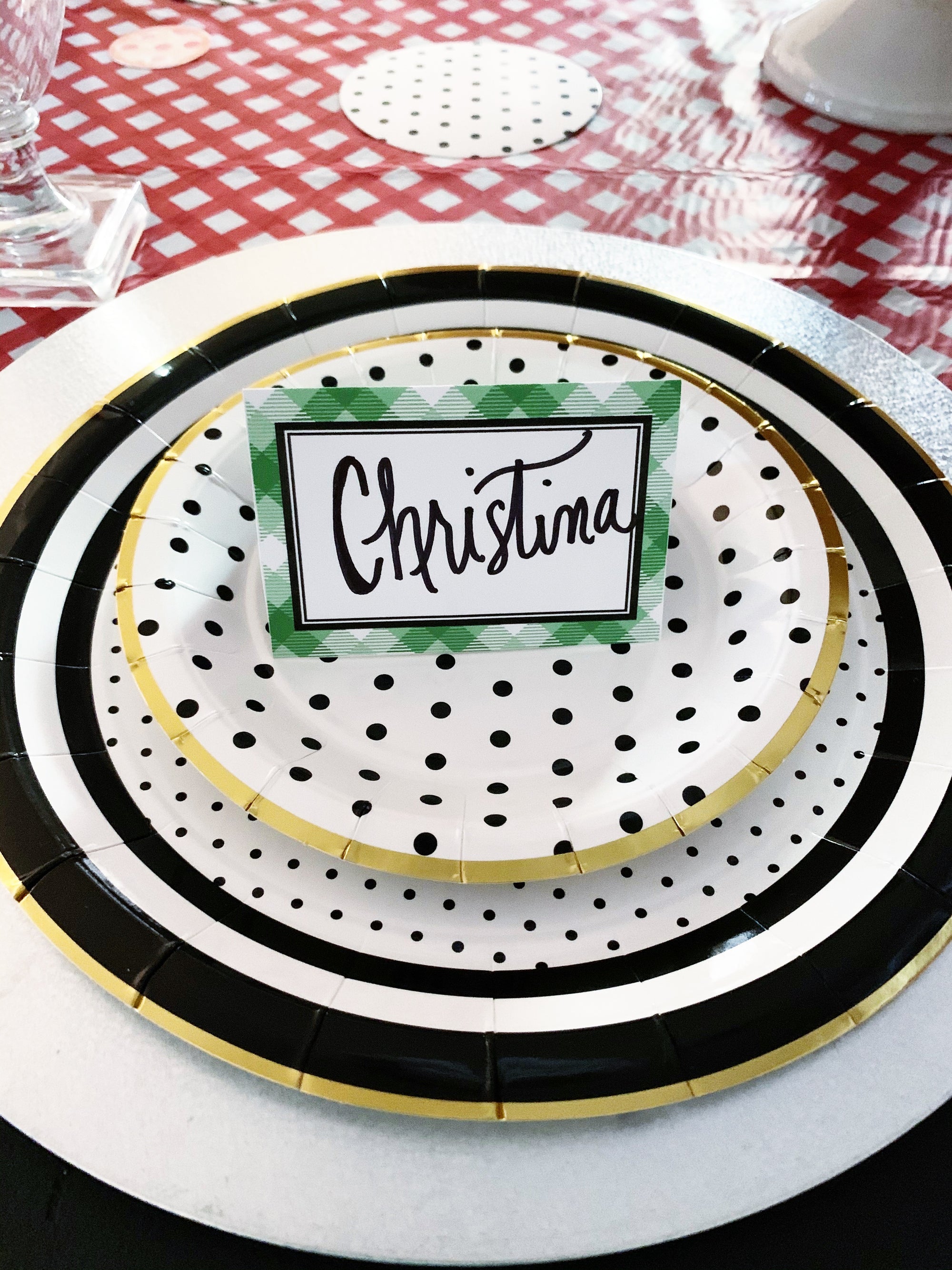 Printable Pizza Party Decorations, Instant Download Polka Dot Pizza Party Package by SUNSHINETULIPDESIGN