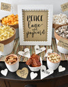Printable Popcorn Party Decorations, Instant Download Popcorn Party Package by SUNSHINETULIPDESIGN