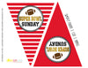 Printable SUPER BOWL party banner, Printable Tailgate Super Bowl Party, Superbowl Sunday Banner, Football Banner by SUNSHINETULIPDESIGN - Sunshinetulipdesign - 2