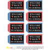 Printable Welcome Back to School Teacher Appreciation Tags - Sunshinetulipdesign