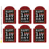 Printable Welcome Back To School Gift Tags, Happy 1st Day Back to School Printable Teacher Appreciation Tags by SUNSHINETULIPDESIGN - Sunshinetulipdesign - 1