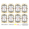 Printable Teacher Appreciation tags, Teachers Keep Our Kids Polished with Knowledge Gift Tags by SUNSHINETULIPDESIGN - Sunshinetulipdesign