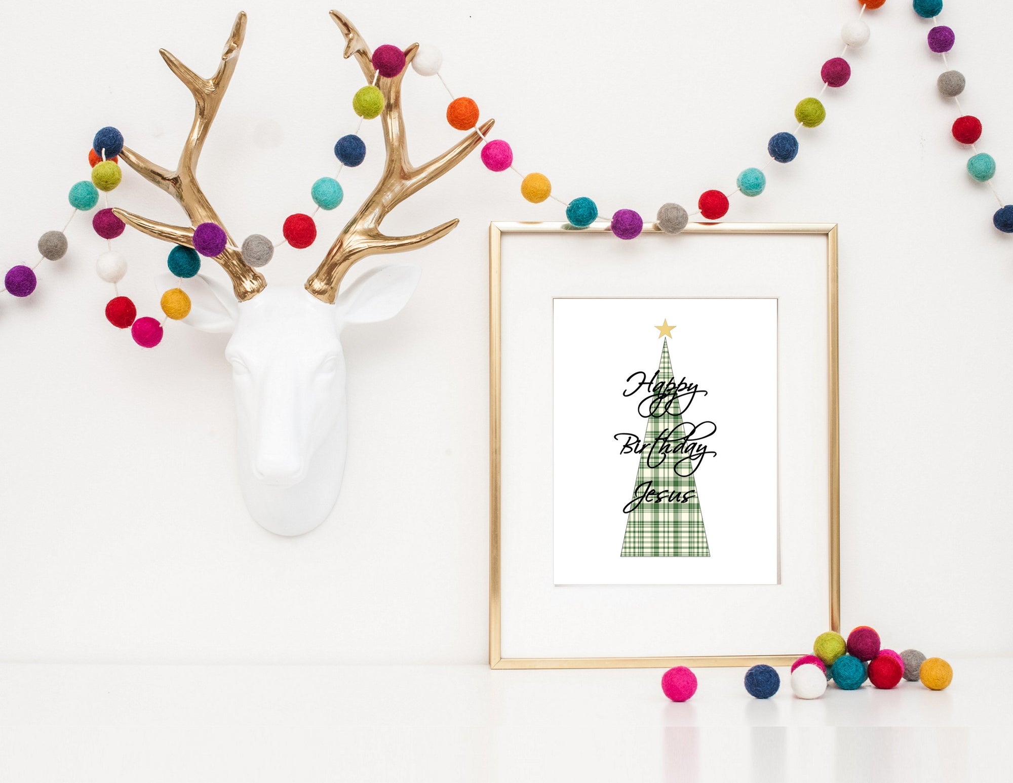 printable christmas print art